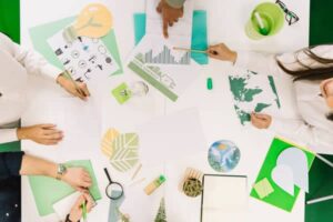 travail au bureau en environnement