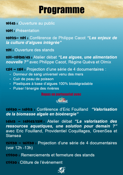 Programme du séminaire ressources aquatiques