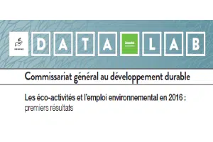 éco-activités et emploi environnemental 2016