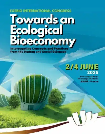affiche du colloque bioéconomie 2025