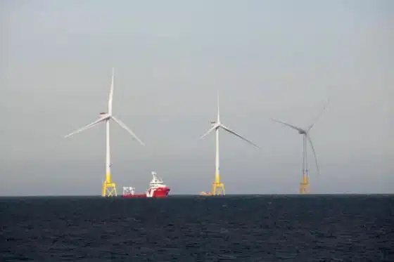 transition énergétique avec les éoliennes en mer