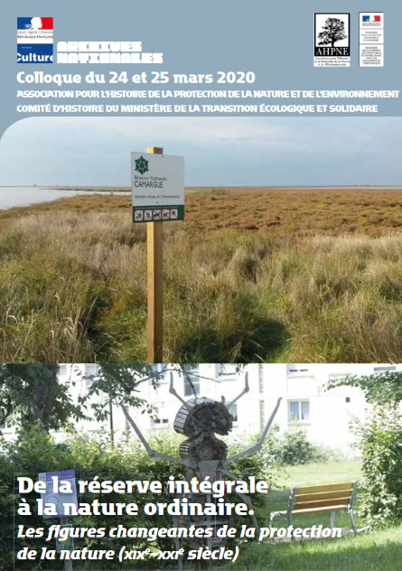 histoire protection nature reserves