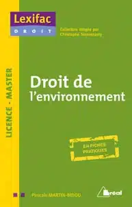 livre droit de l'environnement