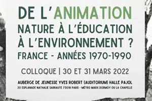 colloque animation-nature éducation à l'environnement