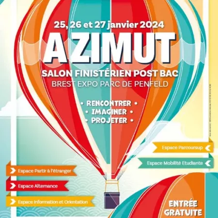 affiche salon orientation azimut 2024