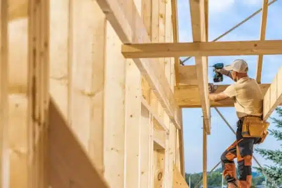 artisan charpentier spécialisé en construction bois