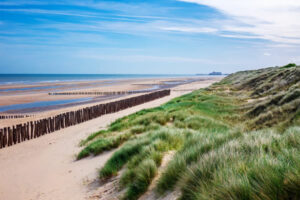 plage du littoral de Normandie