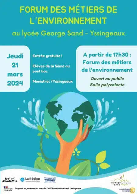 forum métiers de l'environnement Yssingeaux