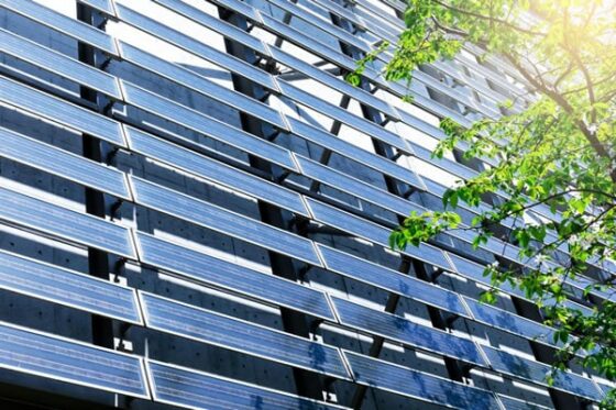 energie solaire sur bâtiment