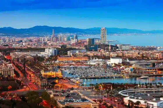 Barcelone, capitale catalane en Espagne