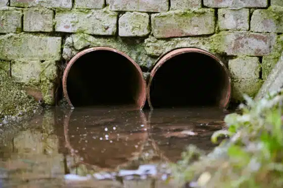 tuyaux d'évacuation des eaux usées et déchets
