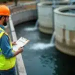Technicien spécialisé dans le traitement des eaux usées