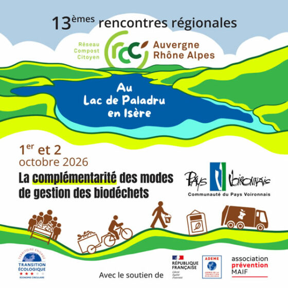 Rencontres régionales du Réseau Compost Citoyen AuRA 2026