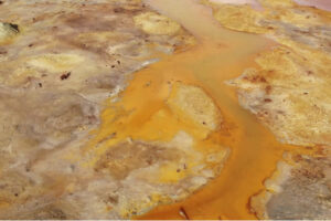 Pollution des sols sur un ancien site industriel