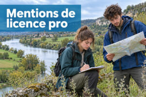 mentions licence pro - étude de terrain et lecture du paysage