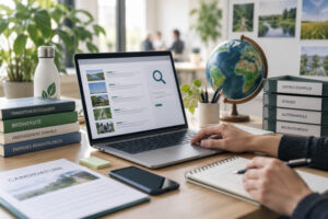 Veille et sourcing d'offres d'emploi et de stage en environnement